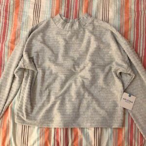 Brand new Arizona Jean grey sweater